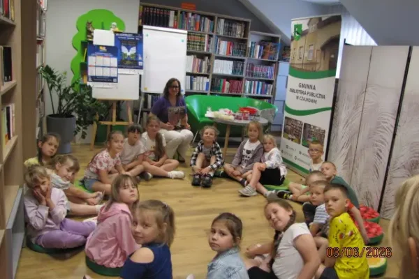 XXV Ogólnopolski Tydzień Czytania Dzieciom w Bibliotece w Czajkowie
