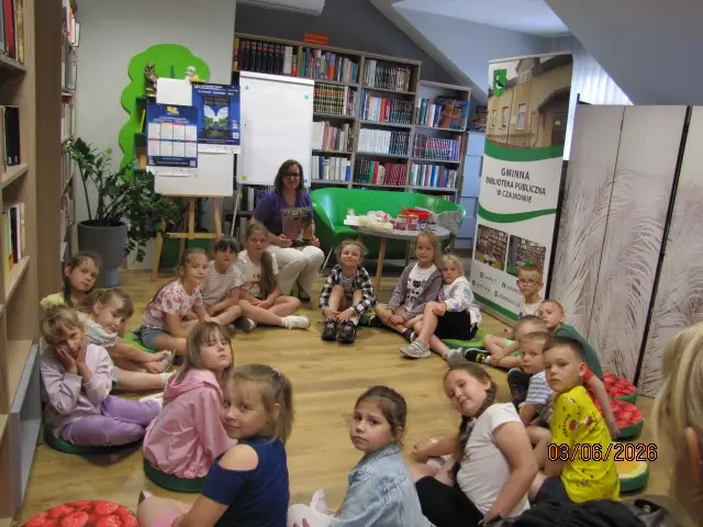XXV Ogólnopolski Tydzień Czytania Dzieciom w Bibliotece w Czajkowie
