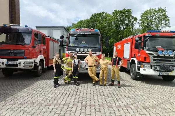 Ćwiczenia Plutonu WOO Ostrzeszów – scenariusz pożaru i sprawdzian gotowości