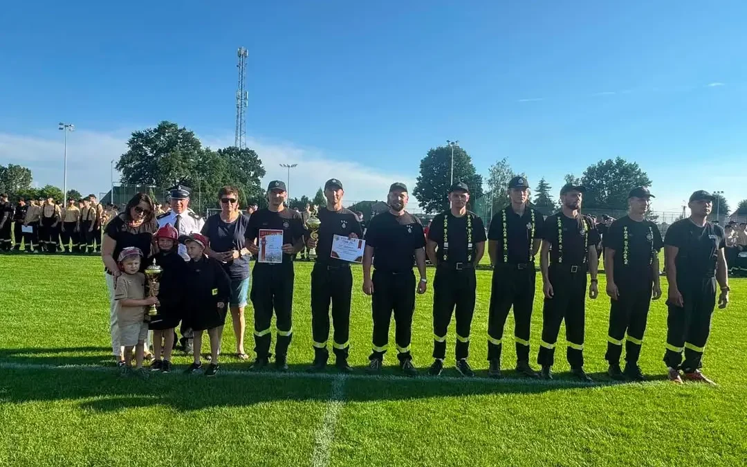 OSP Głuszyna obroniła tytuł mistrza gminy Kraszewice w zawodach sportowo-pożarniczych