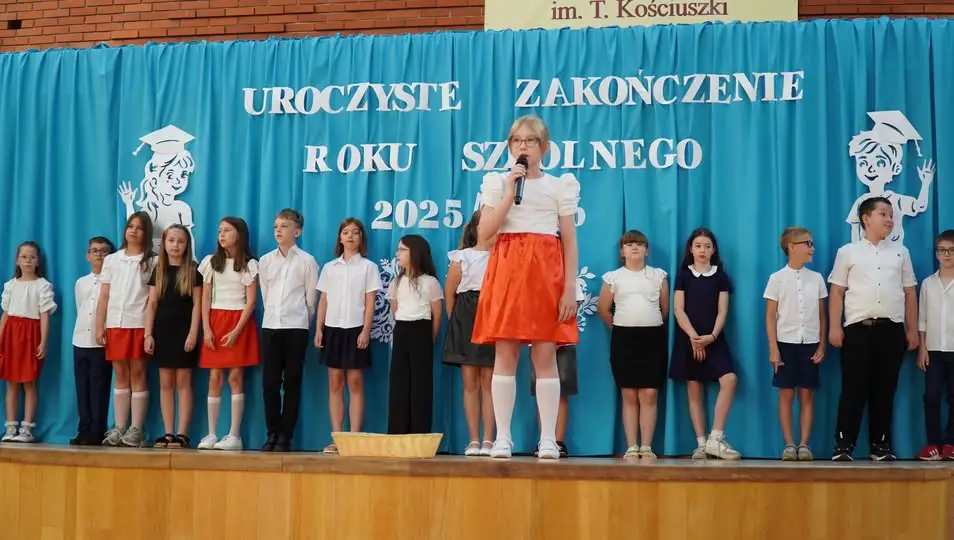 Uroczyste zakończenie roku szkolnego 2025/2026 w naszej szkole