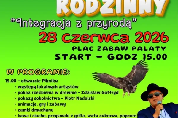 Niedzielny piknik rodzinny w Nadleśnictwie Przedborów – zapraszają Gmina Grabów i biblioteka