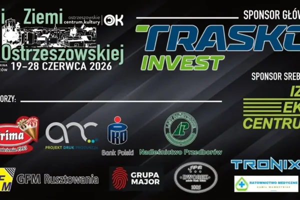 Weekend finałowy Dni Ziemi Ostrzeszowskiej 2026 – podziękowania dla sponsorów