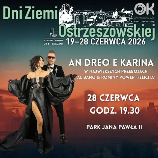 Drugi dzień Dni Ziemi Ostrzeszowskiej 2026 – koncerty, atrakcje i wręczenie nagród