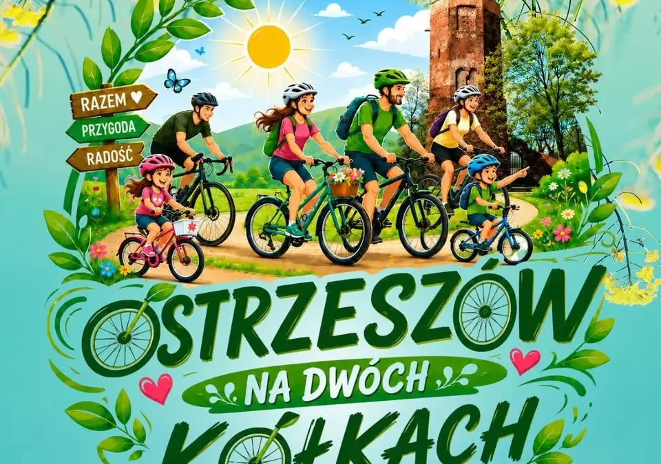 Ostrzeszów na dwóch kółkach – nowe wyzwanie rowerowe od 1 lipca