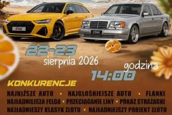 Charytatywny zlot motoryzacyjny w Kobylej Górze – 22–23 sierpnia