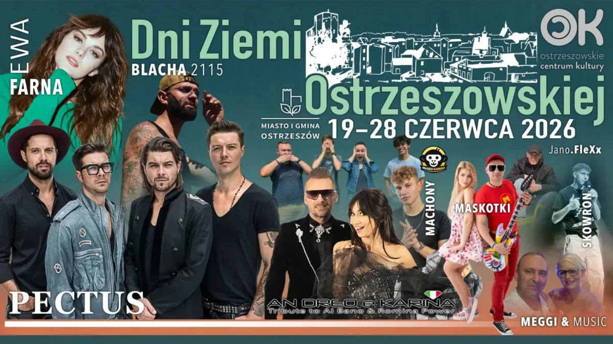 Dni Ziemi Ostrzeszowskiej 2026 – dziesięć dni atrakcji dla całych rodzin