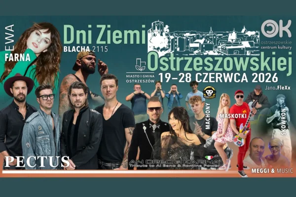 Dni Ziemi Ostrzeszowskiej 2026 – dziesięć dni atrakcji dla całych rodzin