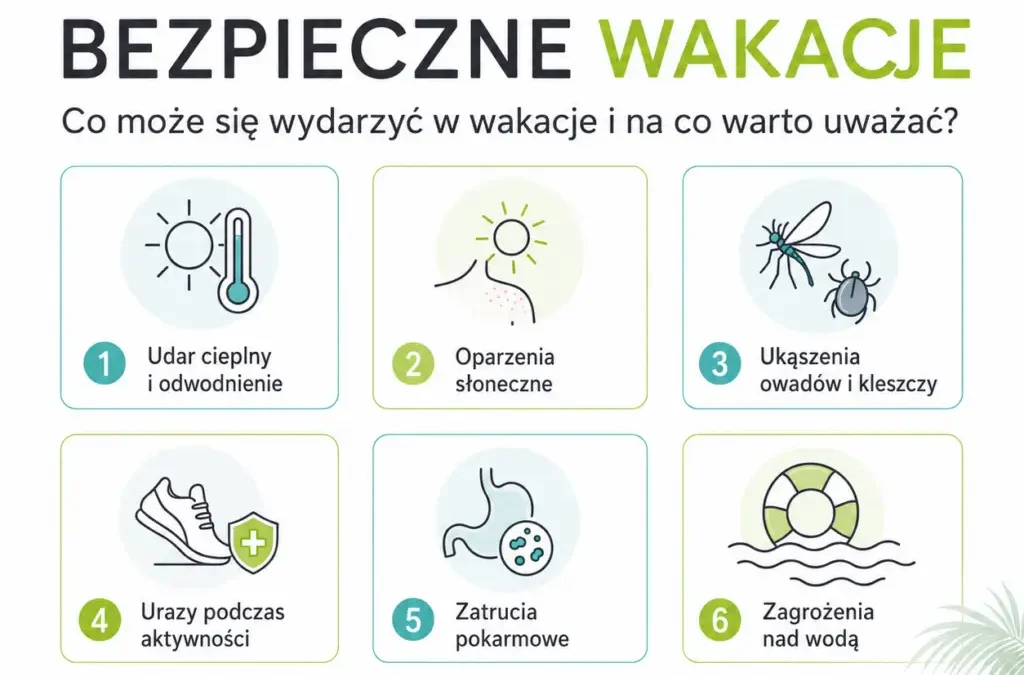 Bezpieczne wakacje – na co uważać latem? Porady ekspertów