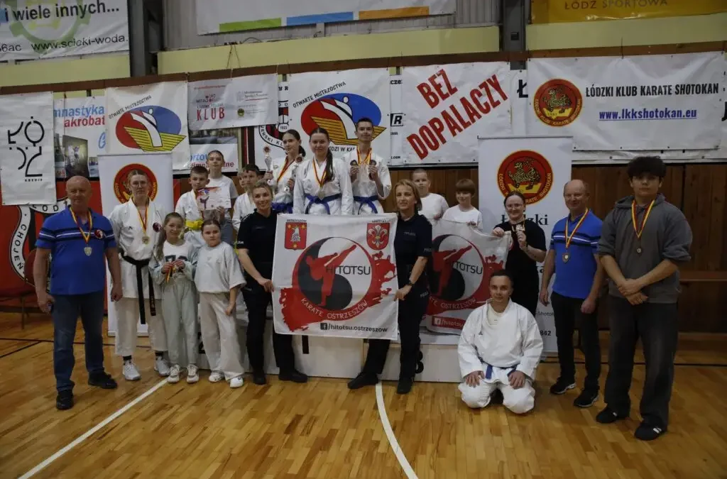 Karatecy z UKS Hitotsu Ostrzeszów podsumowali udany rok szkolny