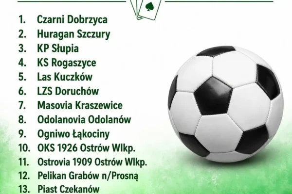 Ruszają rozgrywki sezonu 2026/2027 – lista drużyn ogłoszona