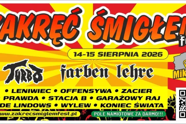 Zakręć Śmigłem Fest 2026: druga edycja festiwalu muzycznego już w sierpniu