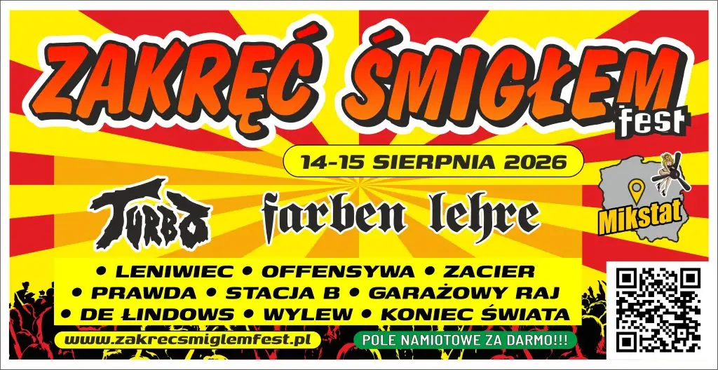 Zakręć Śmigłem Fest 2026: druga edycja festiwalu muzycznego już w sierpniu