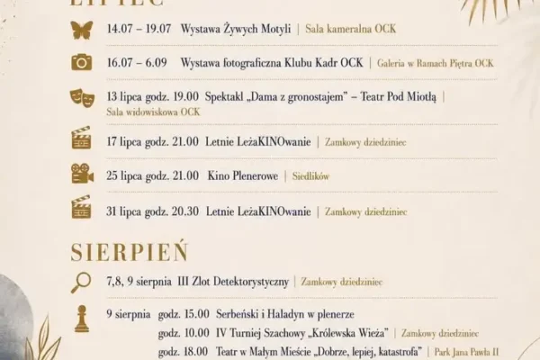 Lato z COOLturą 2026 – wakacyjny program pełen atrakcji w Ośrodku Kultury