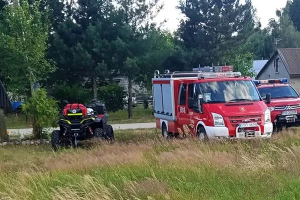 OSP Ostrzeszów interweniowało w środę przy gnieździe os i poszukiwaniach zaginionej osoby