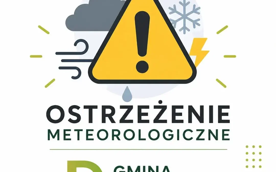 Ostrzeżenie meteorologiczne dla powiatu ostrzeszowskiego – burze i silne opady