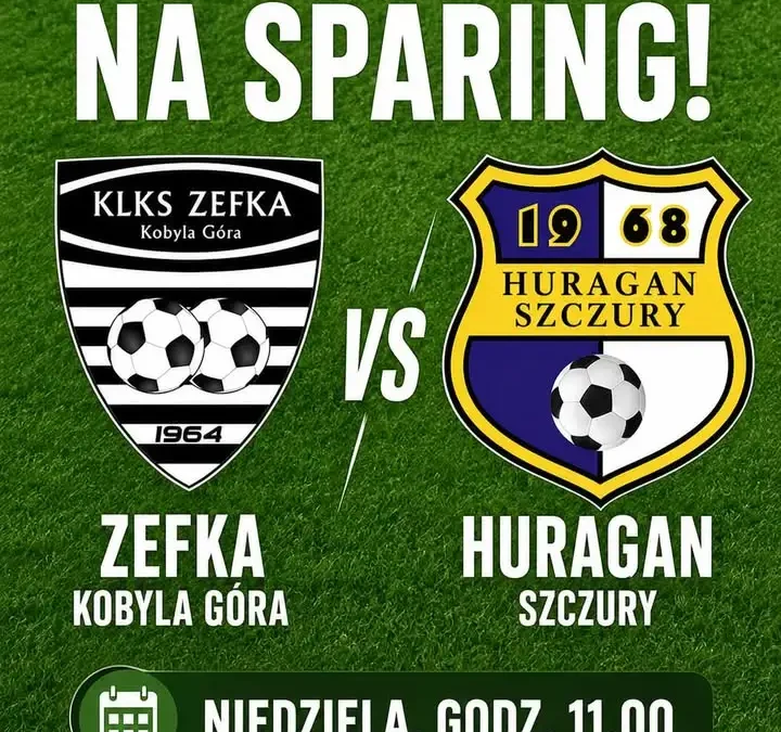 Sparing w Kobylej Górze: miejscowy zespół zmierzy się z Huraganem Szczury