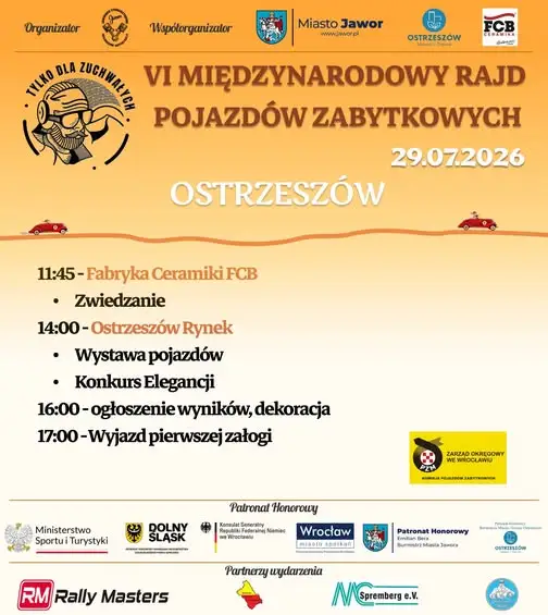 Zabytkowe pojazdy zjadą na rynek w Ostrzeszowie – zaproszenie na środę