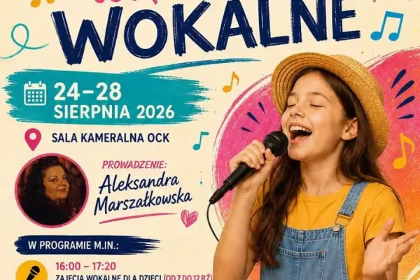 Wakacyjne Warsztaty Wokalne w Ostrzeszowie – zapisy trwają!