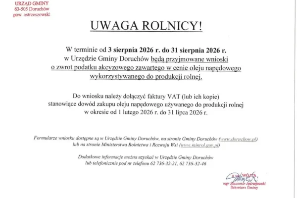 Zwrot podatku akcyzowego dla rolników – jak skorzystać?