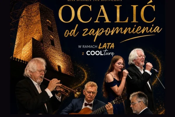 Koncert „Ocalić od zapomnienia” na zamkowym dziedzińcu w Ostrzeszowie