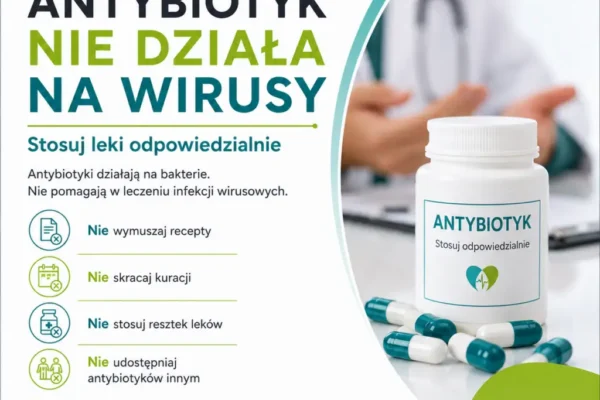 Antybiotyki tylko na bakterie – jak dbać o skuteczność leczenia?