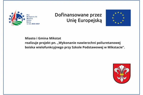 Mikstat: nowe boisko wielofunkcyjne przy szkole oddane do użytku
