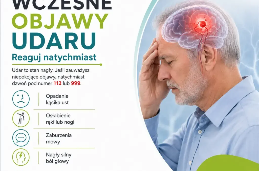 Udar mózgu – rozpoznaj objawy i działaj szybko