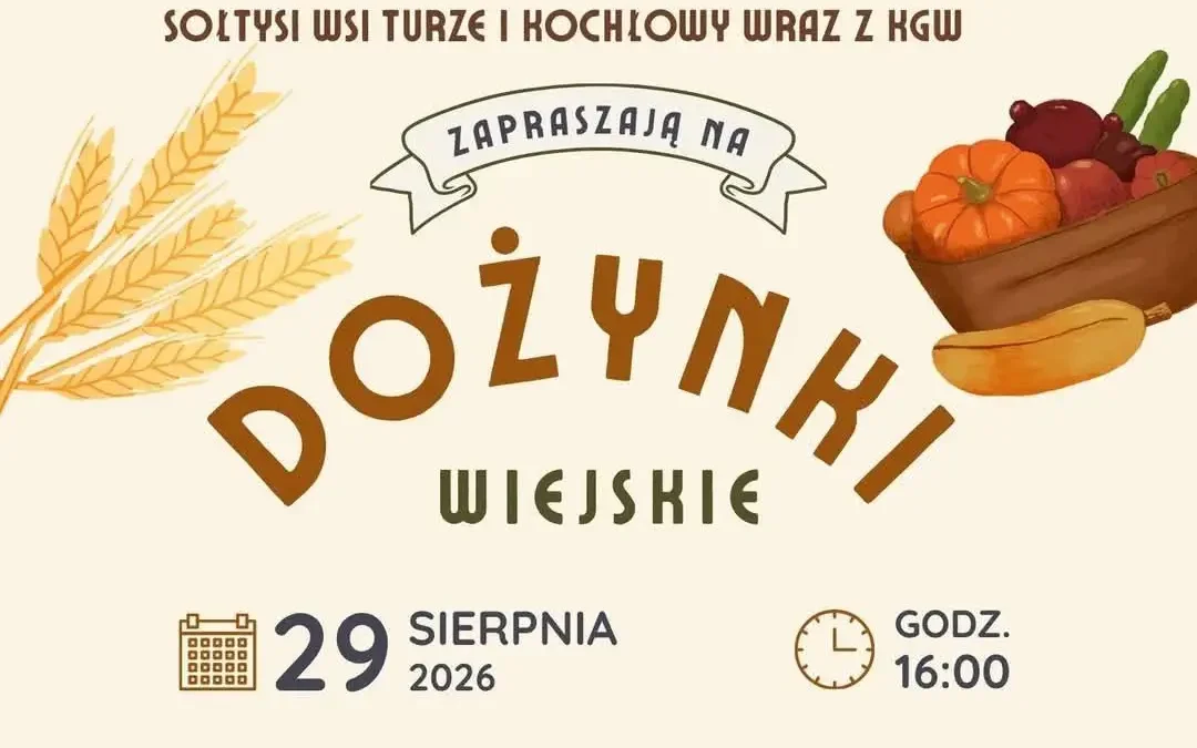 Dożynki w Kochłowach: wspólne święto plonów z sołectwem Turze