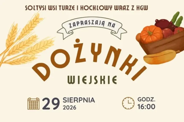 Dożynki w Kochłowach: wspólne święto plonów z sołectwem Turze