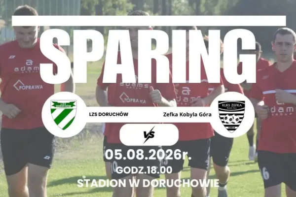 Piłkarze wracają do sparingów: w środę mecz z LZS Doruchów