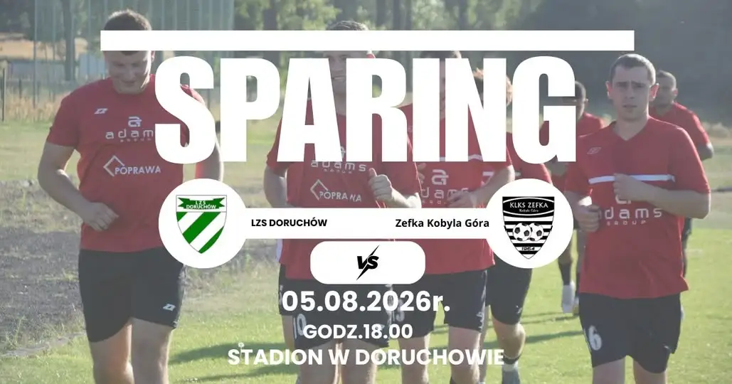 Piłkarze wracają do sparingów: w środę mecz z LZS Doruchów
