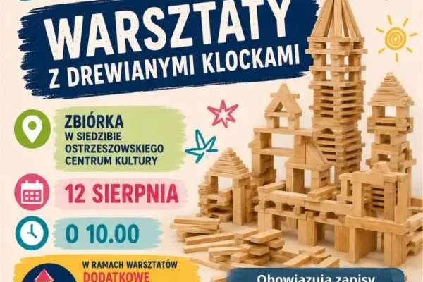 Kreatywne warsztaty z klocków w Ostrzeszowie – zapisy trwają