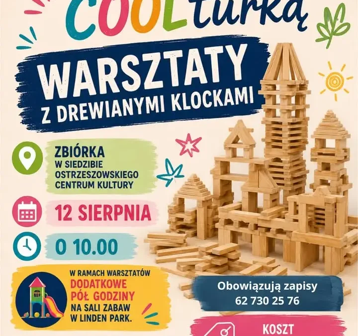 Kreatywne warsztaty z klocków w Ostrzeszowie – zapisy trwają