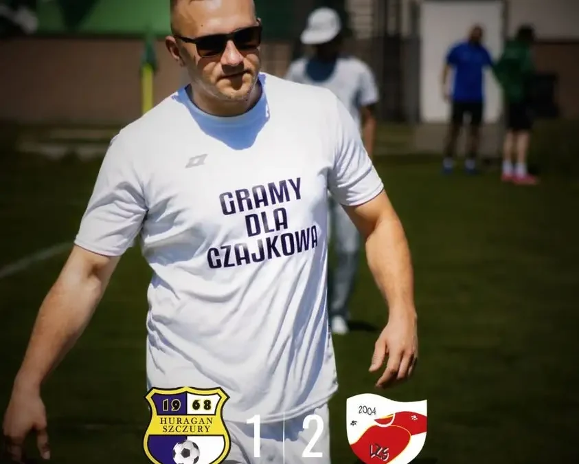 LZS Czajków pokonuje Huragan Szczury 2:1 w meczu towarzyskim
