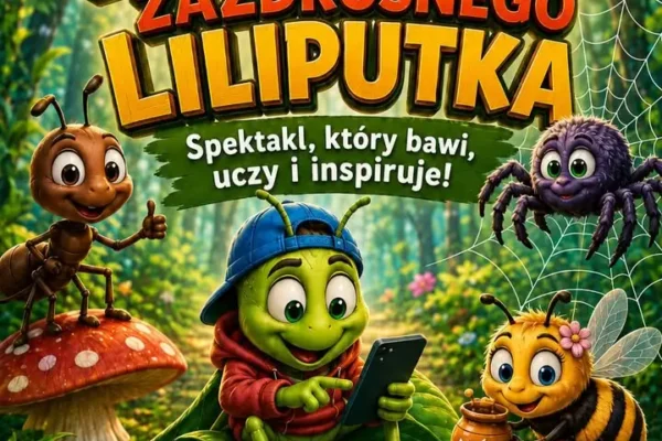 Spektakl „Przygody Zazdrosnego Liliputka” w Doruchowie – wstęp wolny