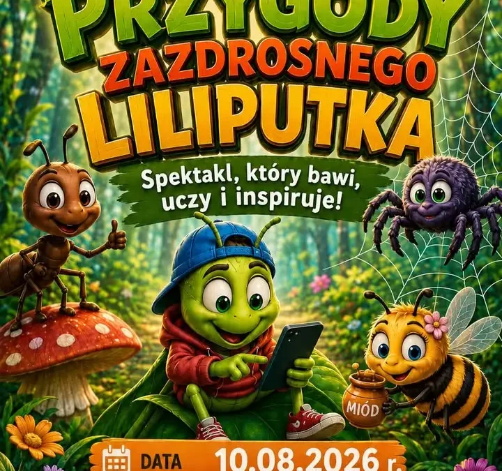 Spektakl „Przygody Zazdrosnego Liliputka” w Doruchowie – wstęp wolny