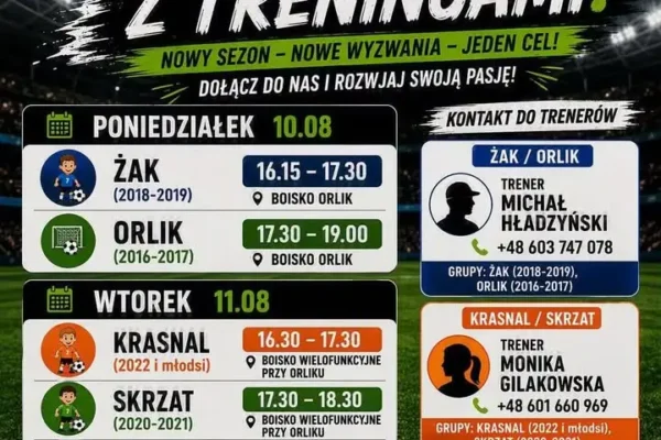 Akademia Zefki Kobyla Góra wznawia treningi po wakacyjnej przerwie