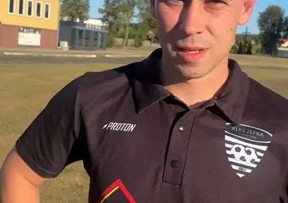 Miłosz Ciesiółka dołącza do Zefki: nowy napastnik już strzela w sparingach