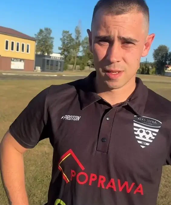Miłosz Ciesiółka dołącza do Zefki: nowy napastnik już strzela w sparingach