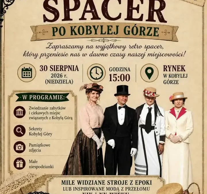 II Historyczny Spacer po Kobylej Górze – odkryj tajemnice miejscowości