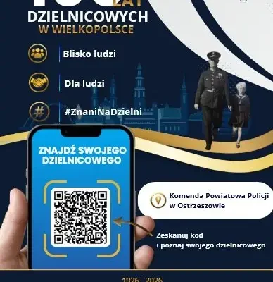 Kod QR ułatwi kontakt z dzielnicowym – nowa inicjatywa dla mieszkańców