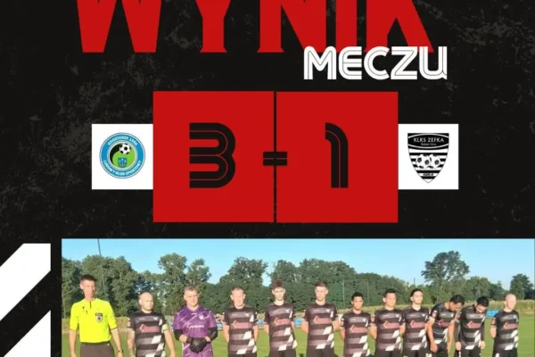 Porażka na inaugurację sezonu. Zefka uległa LKS Godziesze 1966 1:3
