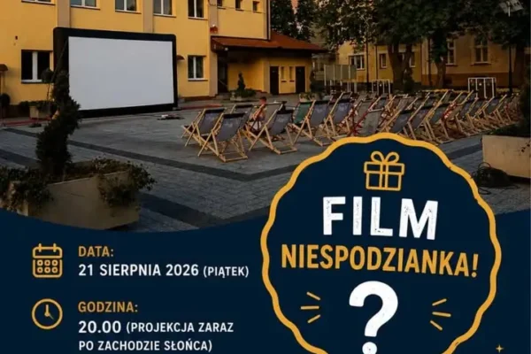 Kino plenerowe w Kobylej Górze – 21 sierpnia 2026