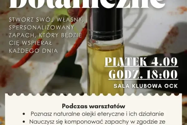 Warsztaty perfumiarskie w Fb – stwórz własne perfumy botaniczne