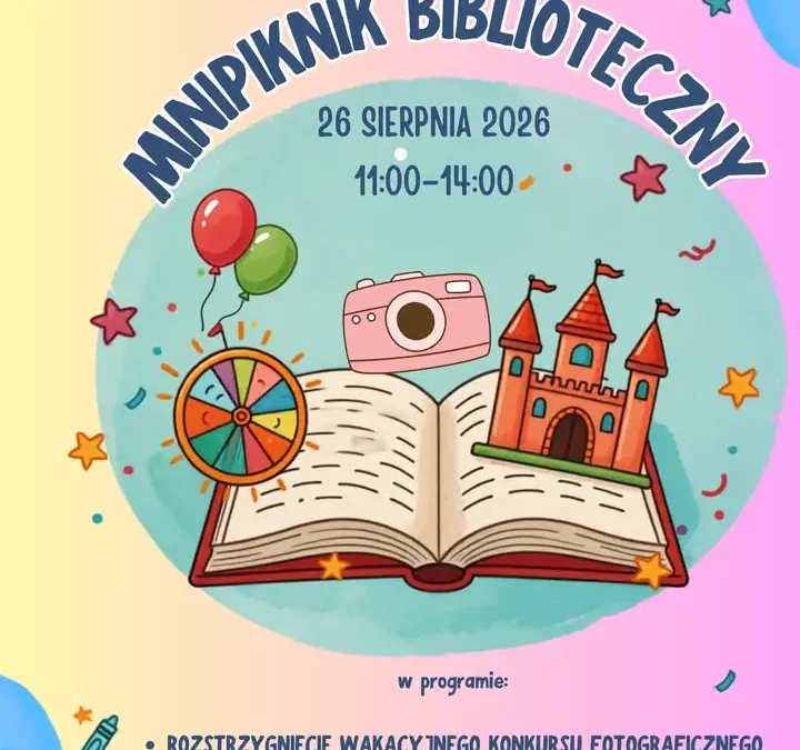 Biblioteka w Ostrzeszowie zaprasza na podsumowanie wakacji