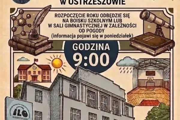 Uroczyste rozpoczęcie roku szkolnego w Liceum Ogólnokształcącym w Ostrzeszowie
