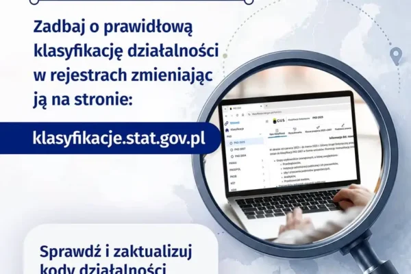 Przedsiębiorcy, sprawdźcie swoje kody PKD! Nowa klasyfikacja już obowiązuje