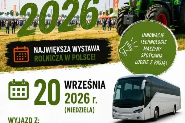 Wielkopolska Izba Rolnicza zaprasza na wyjazd na targi Bednary 2026