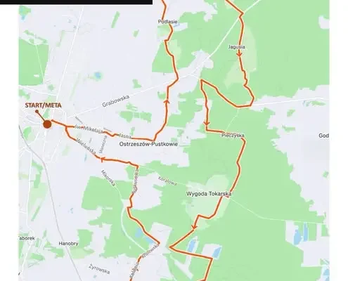 Utrudnienia w ruchu podczas wyścigu rowerowego Baszta GRAVEL IV w Ostrzeszowie
